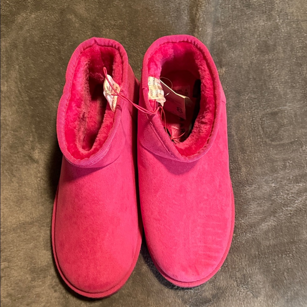 Cozy Pink Slippers